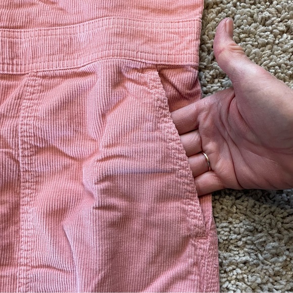 J Crew Foundry Garment-Dyed Corduroy Coverall Jumpsuit Weathered Rose Size 10 - Picture 3 of 14